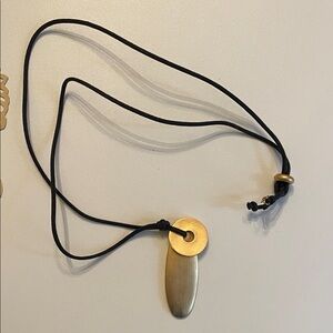 The Limited Black and Gold Necklace